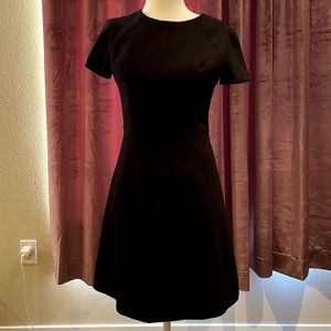 Shoshanna black shift dress